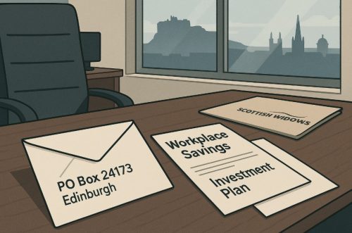 Who Sends from PO Box 24173 Edinburgh