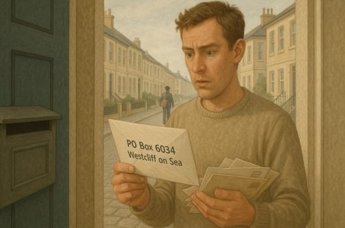 Why Did You Receive Mail from PO Box 6034 Westcliff on Sea