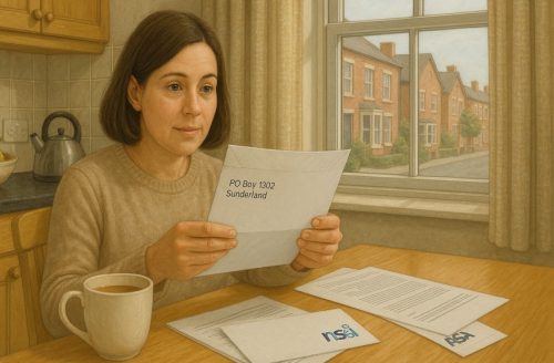 Why Have You Received a Letter from PO Box 1392 in Sunderland
