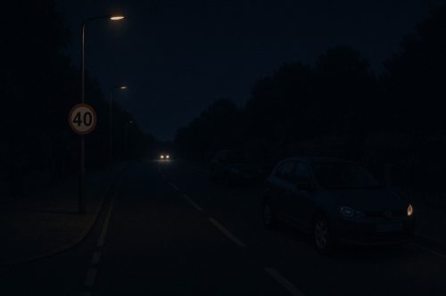 Why Is Night Parking on Roads with Over 30 MPH Limits Treated Differently