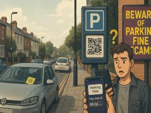 parking fine scams
