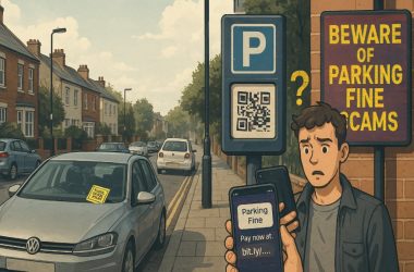 parking fine scams