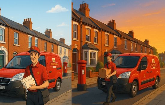 can royal mail deliver twice in one day