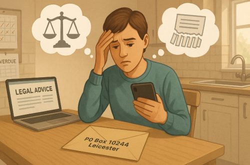 Can You Legally Ignore Letters from PO Box 10244 Leicester