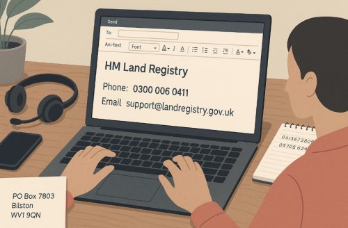 How Can You Contact HM Land Registry Regarding PO Box 7803 Bilston