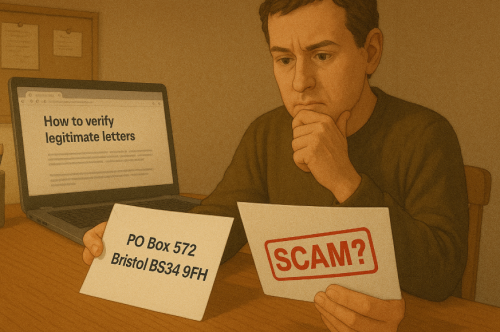 Is PO Box 572 Bristol a Scam or Legitimate