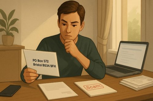 What Action Should You Take After Receiving a Letter from PO Box 572 Bristol
