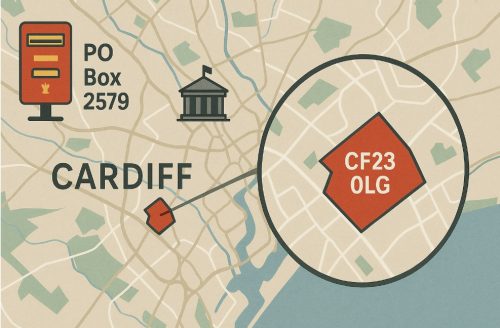 What Is PO Box 2579 Cardiff and Where Is It Located