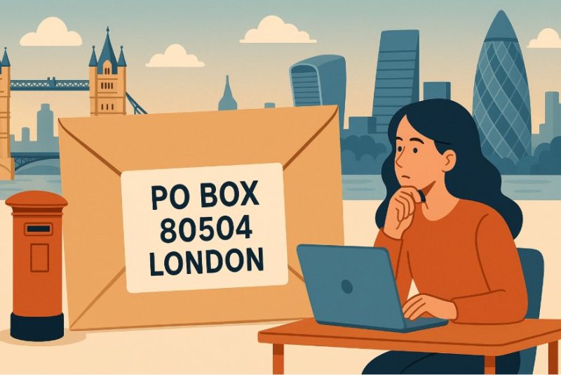 PO Box 80504 London Postcode | Which Company Uses This Address?