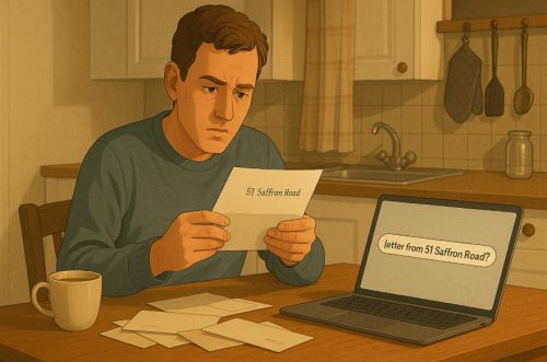 Why Have You Received a Letter from 51 Saffron Road