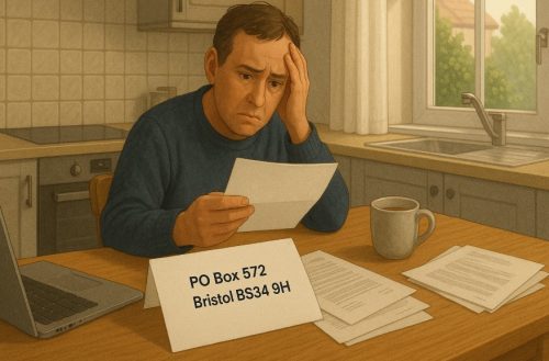 Why Have You Received a Letter from PO Box 572 in Bristol