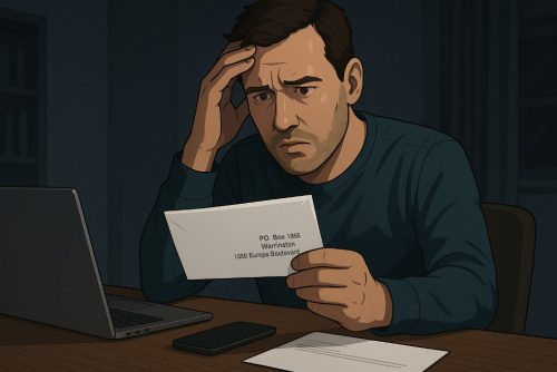 Could Mail from this PO Box Be a Scam