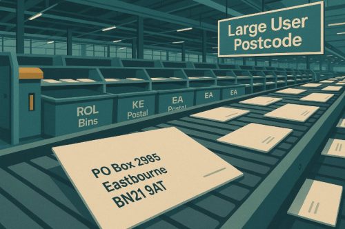 How Do Large User Postcodes Work Within the Royal Mail System