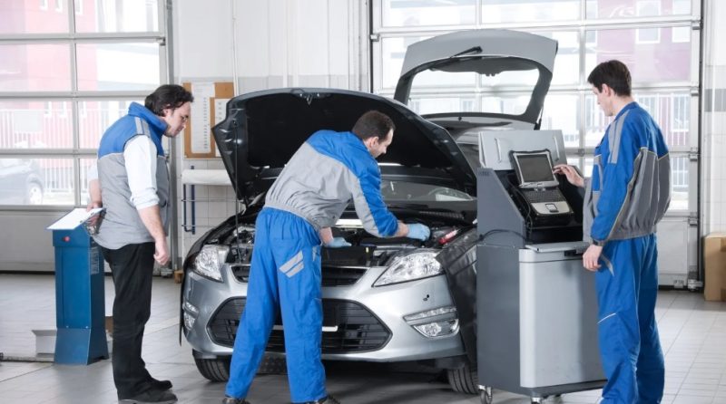 how to get car serviced in london