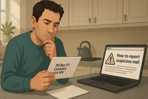 What Should You Do If You Receive Unsolicited Mail from CV6 6PD Postcode