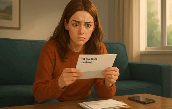 who sends from po box 12912 loanhead