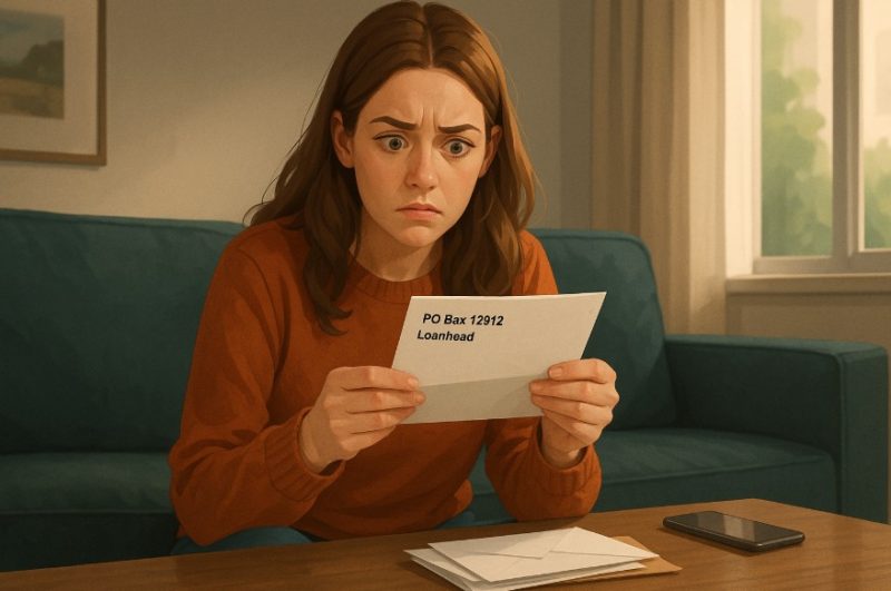 who sends from po box 12912 loanhead