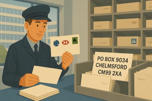 Who Uses PO Box 9034 Chelmsford CM99 2XA