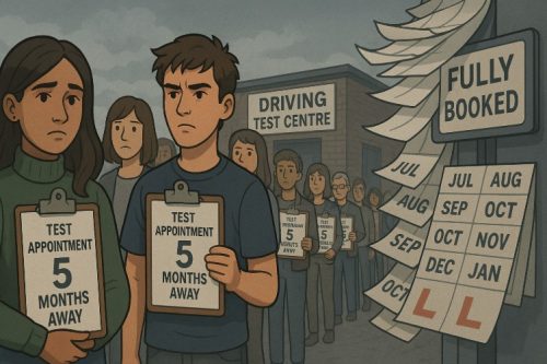 Why Are Driving Test Waiting Times So Long in the UK