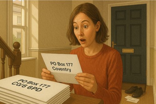 Why Did You Receive a Letter from PO Box 177 Coventry