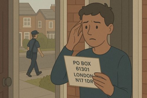Why Did You Receive a Letter from PO Box 61301 London N17 1DR