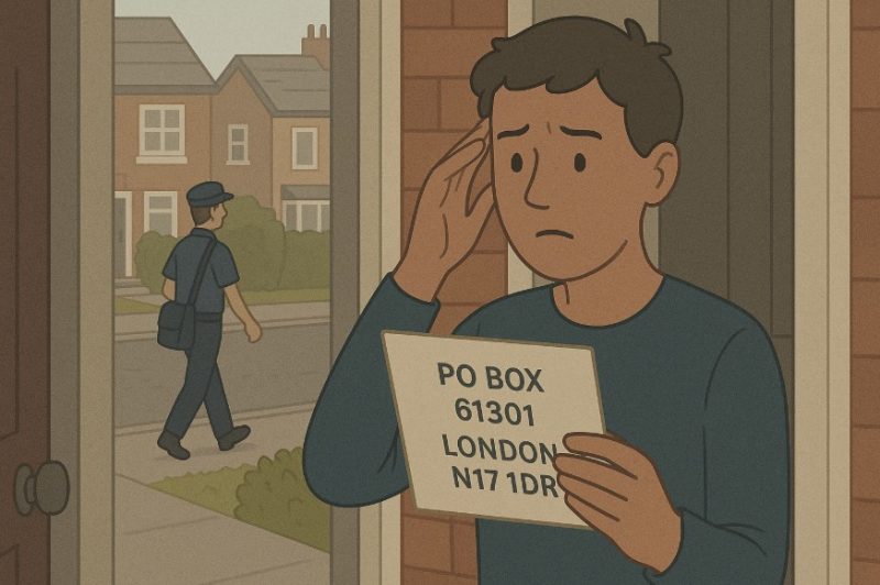 Mail from PO Box 61301 London N17 1DR | Who Sends It?