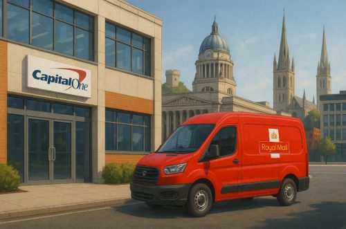 Why Is Nottingham a Central Location for Capital One's Postal Operations