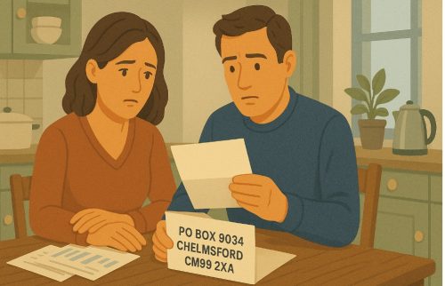 Why Would Someone Receive a Letter from PO Box 9034 Chelmsford