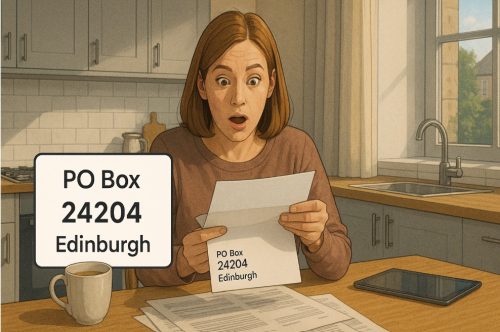 Why Would You Receive Mail from PO Box 24204 Edinburgh