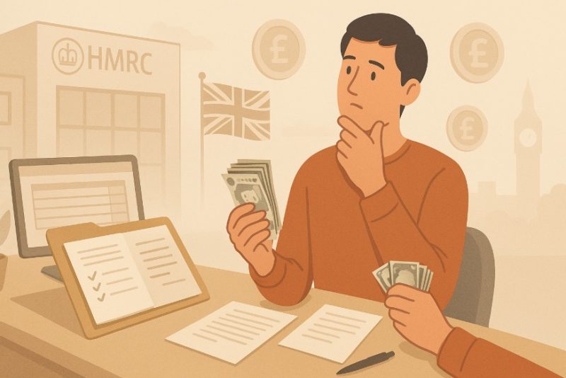 do i need to declare cash gifts to hmrc uk