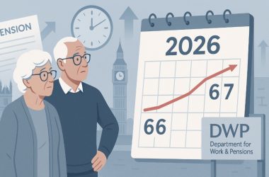 dwp 2026 state pension age change