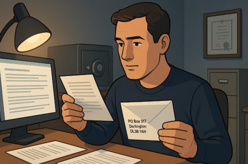 Can You Trust Mail from PO Box 317 Darlington DL98 1AH