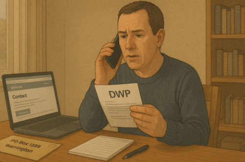 How to Contact DWP Debt Management via PO Box 1399 Warrington