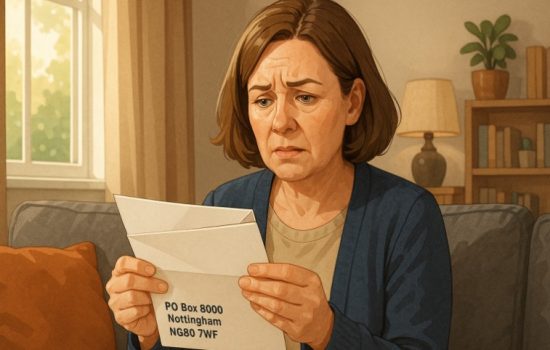 po box 8000 nottingham ng80 7wf