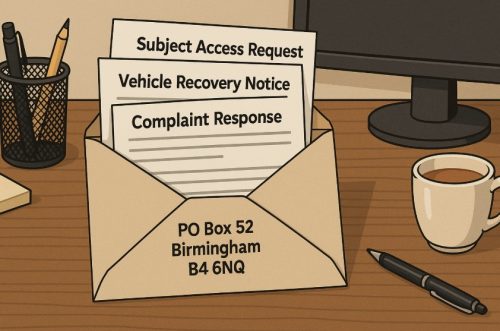 What Type of Correspondence Is Sent from This PO Box