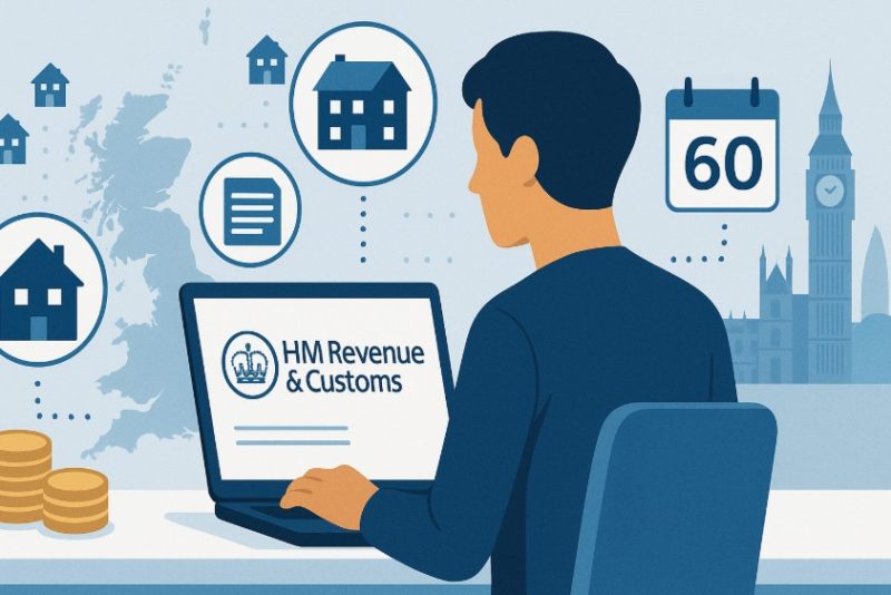 report and pay capital gains tax on uk property