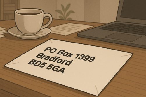What Is PO Box 1399 Bradford BD5 5GA