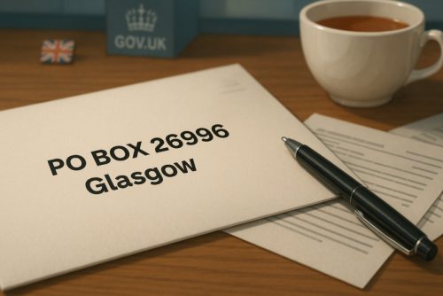 What Is PO Box 26996 Glasgow
