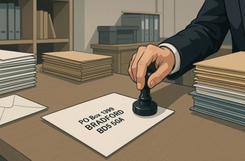 Who Uses PO Box 1399 Bradford BD5 5GA