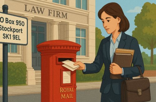 Who Uses PO Box 950 Stockport SK1 9EL