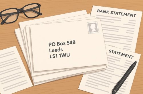 Why PO Box 548 Leeds Is Commonly Seen on Official Mail