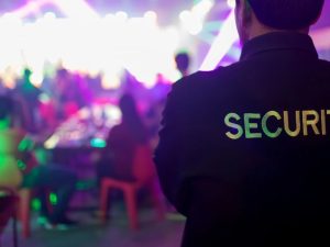 trained personnel event security