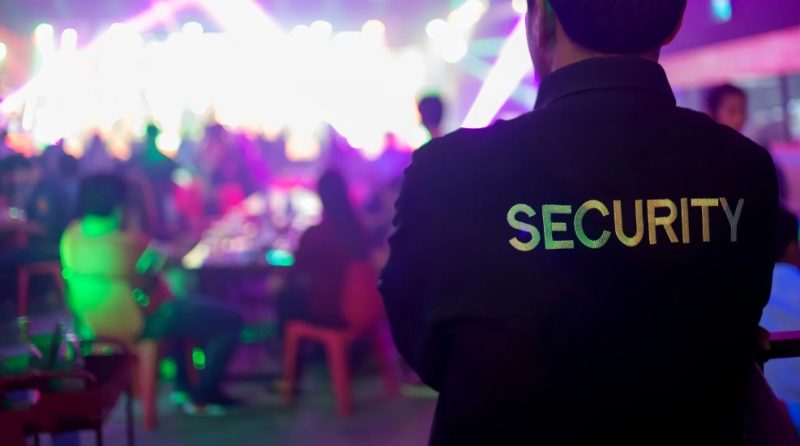 trained personnel event security