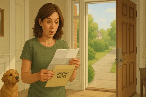 Why Might You Receive a Letter from DVSA at PO Box 349 NE12 2GN