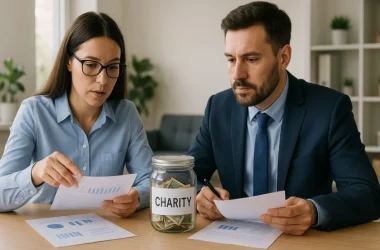 are charitable donations tax deductible