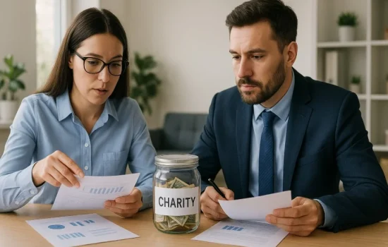 are charitable donations tax deductible