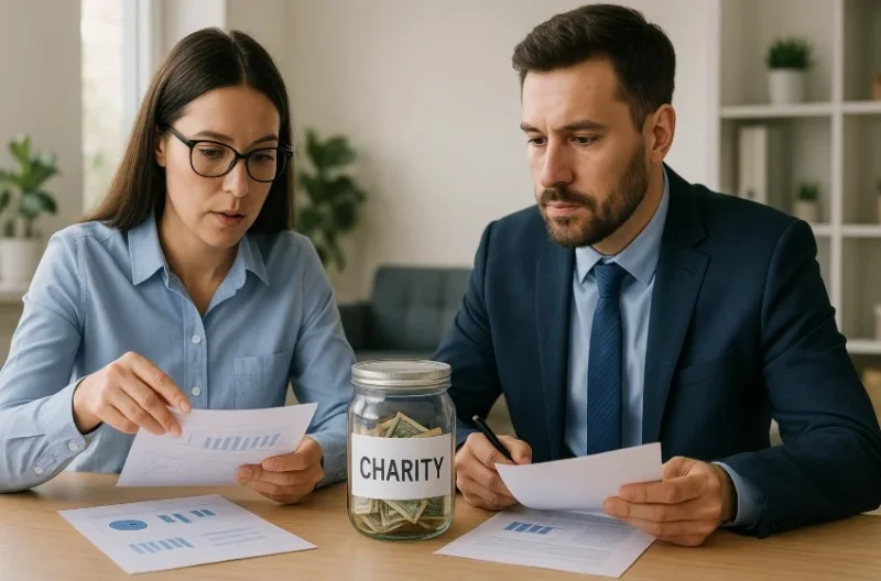 are charitable donations tax deductible
