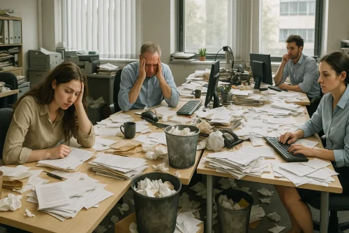 How Does Waste Build-Up Affect Employee Productivity