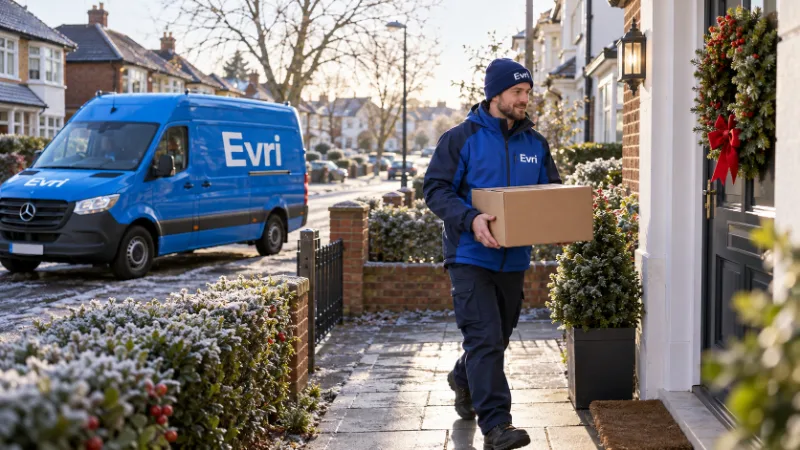 Do Evri Deliver on Christmas Eve