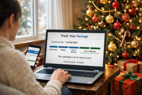 How Can Customers Track Their Parcels on Christmas Eve